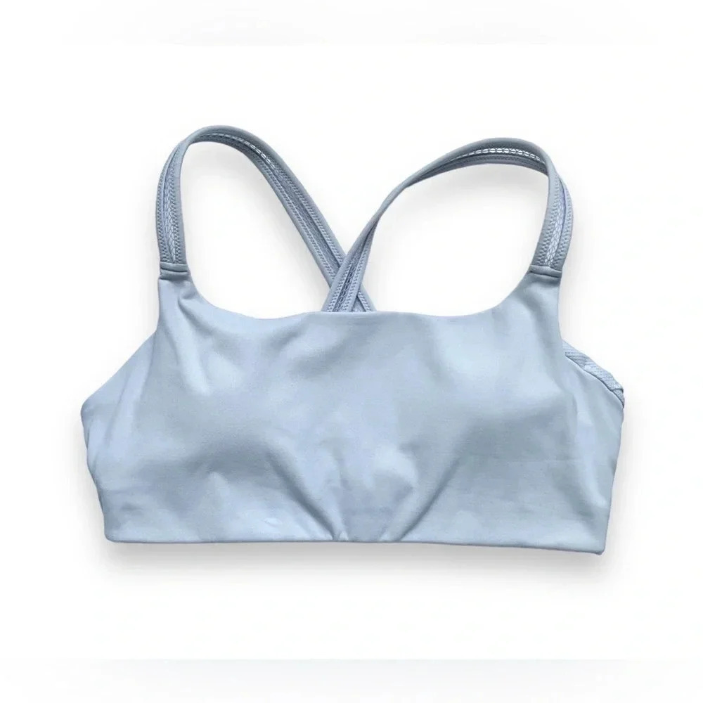 Athleta Gray Hyper Focused Athletic Bra Size Medium